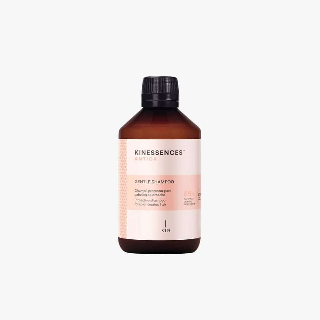 Duo de Soin Kinessences ANTIOX Gentle Shampoo bottle for revitalizing and protecting hair with antioxidants.