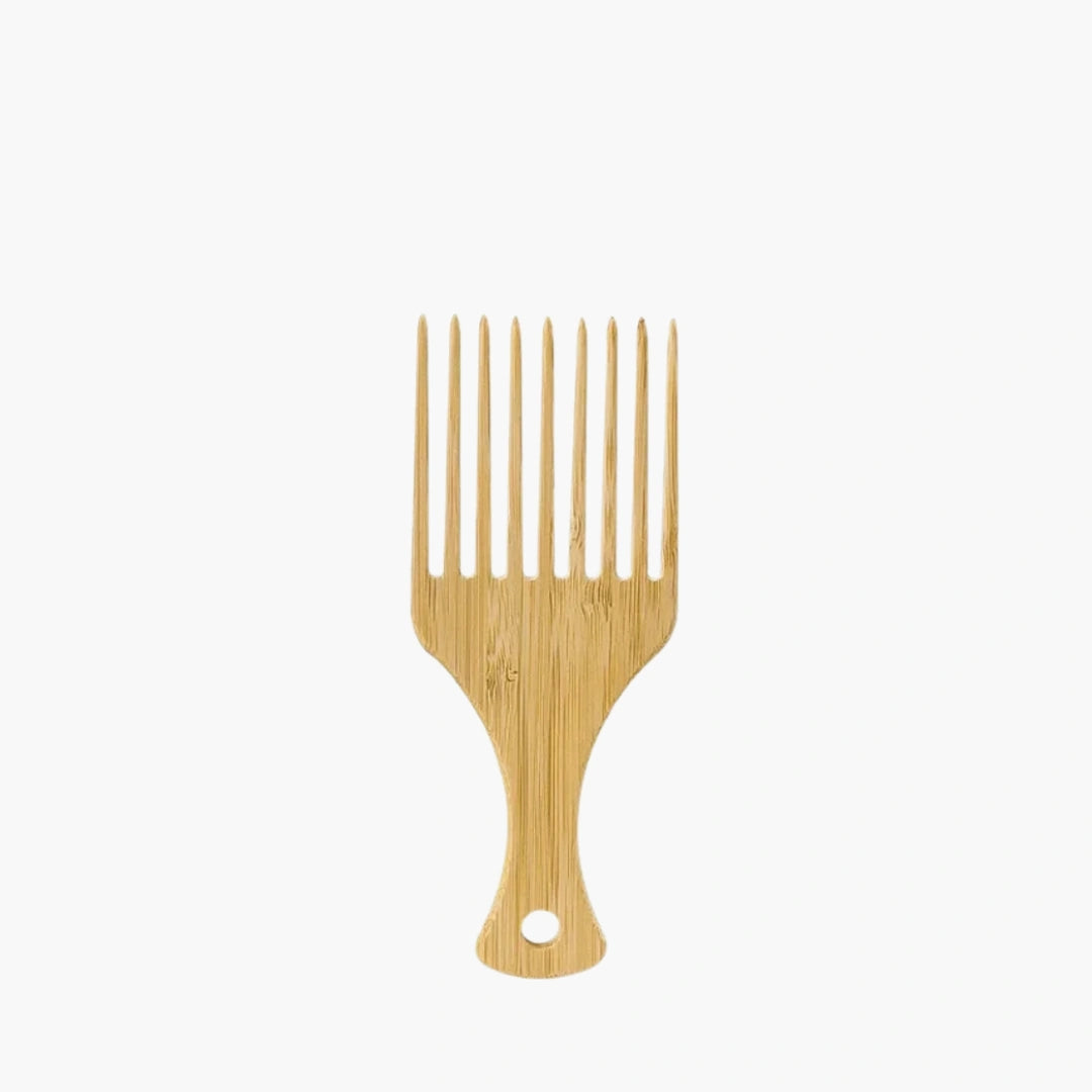 Peigne Afro en Bambou