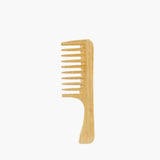 Peigne de Coiffage en Bambou