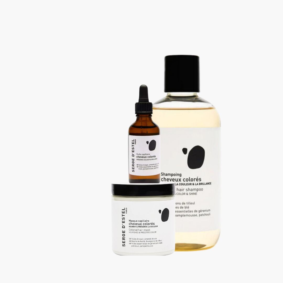 Trio Soin Cheveux Colorés - NO & BEAUTÉ
