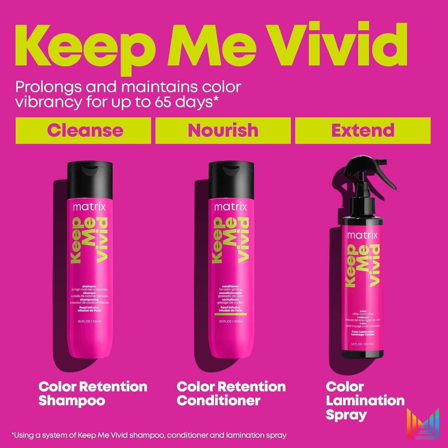 Shampooing keep me vivid 3